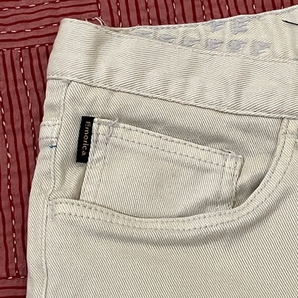 Emerica. Men’s size 36 W36L30 rise 10” skelter super slim fit jean pants - ecru - Picture 3 of 16